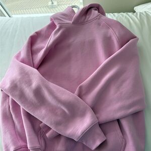 Aritzia Soft Pink Sweatfleece Hoodie